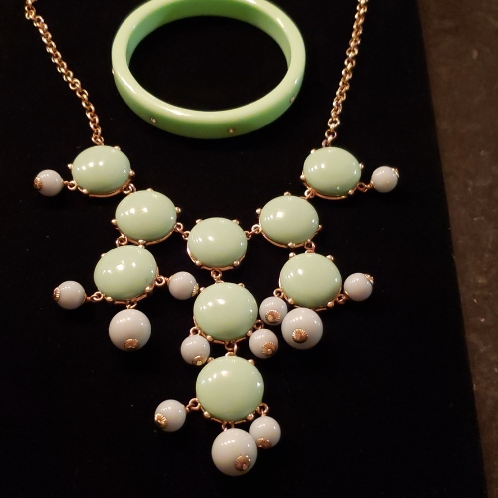 J. Crew necklace and bracelet set